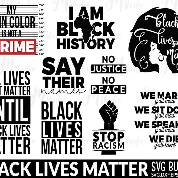 Black Lives Matter svg, black lives sign, black lives shirt, black lives sticker, svg