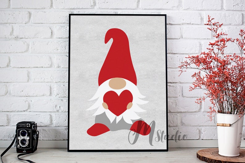 Download Valentine Gnomes Svg Gnome Gnome Shirt Gnome Funny Shirt ...