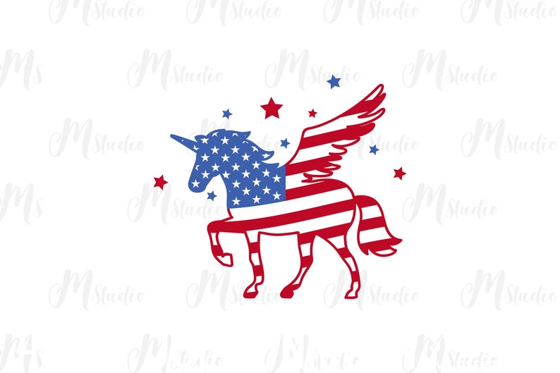 Download 4th of july unicorn SVGFourth july unicorn svg Patriotic ...