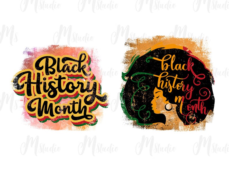 Black History Month PNG African American Png Sublimation - Etsy