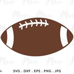 Football svg, Football Silhouette, Football png, Football Cut Files, Football Cut File For Cricut, Silhouette, Cameo, Instant Download