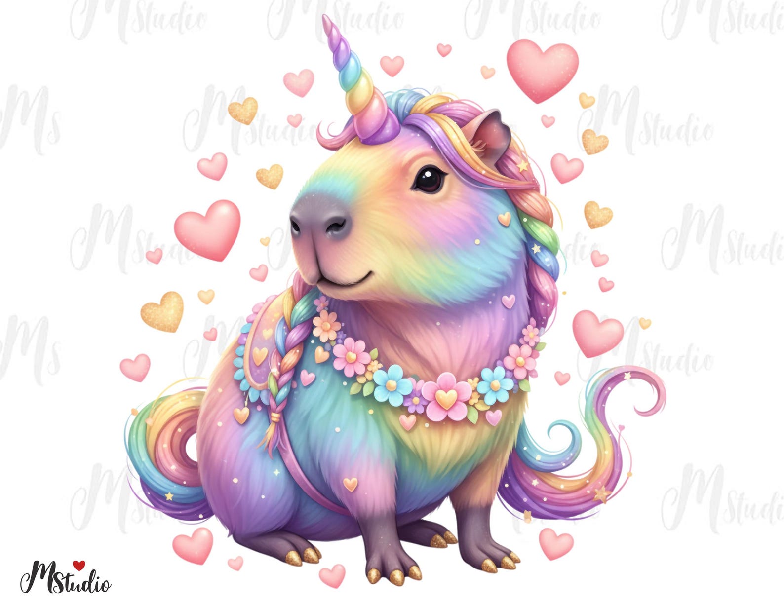 15 PNG Capybara Clipart Bundle, Jungle Animals,birthday Kids Png,cute ...