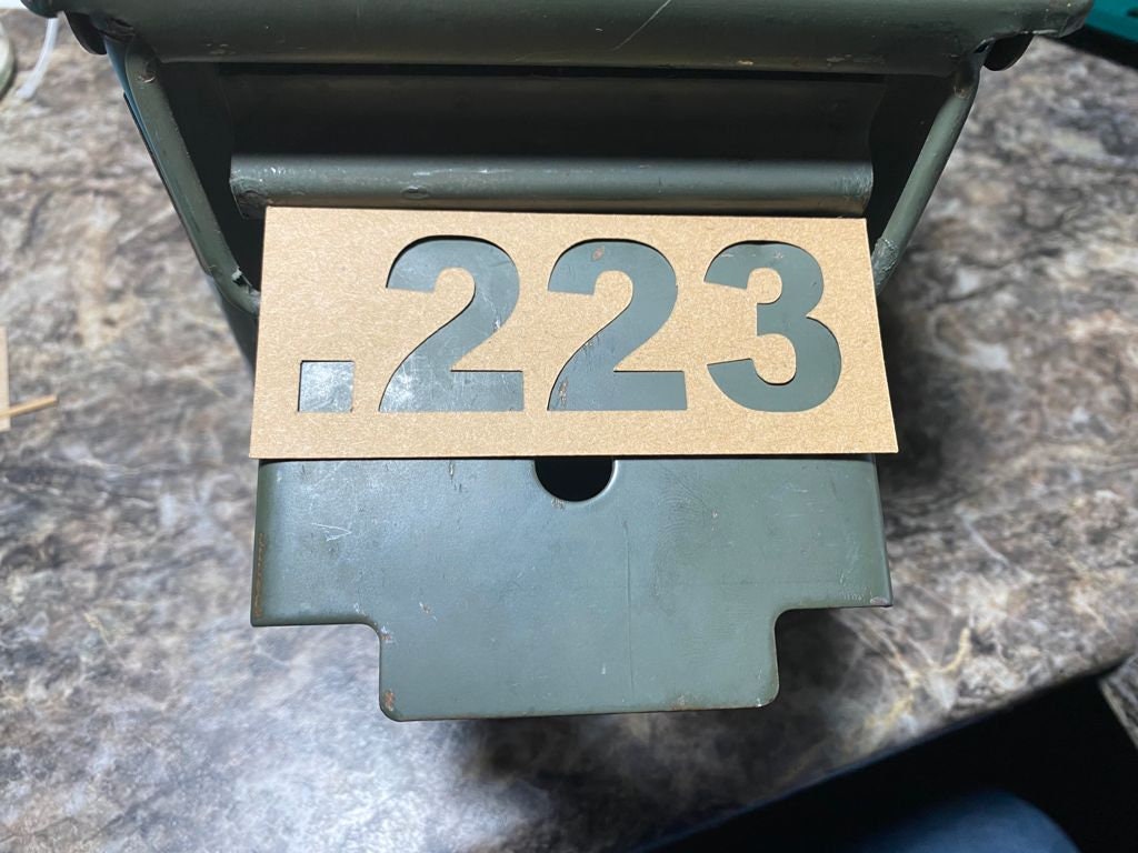 Ammo Can Stencils - Etsy