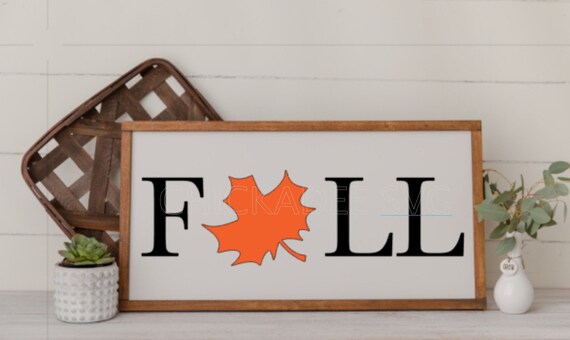 Download Fall Signfall Svg Digital File Instant Download Etsy PSD Mockup Templates