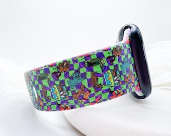Mystery Gang Kids TV Show Watch Band compatible with Apple Watch Fitbit Samsung