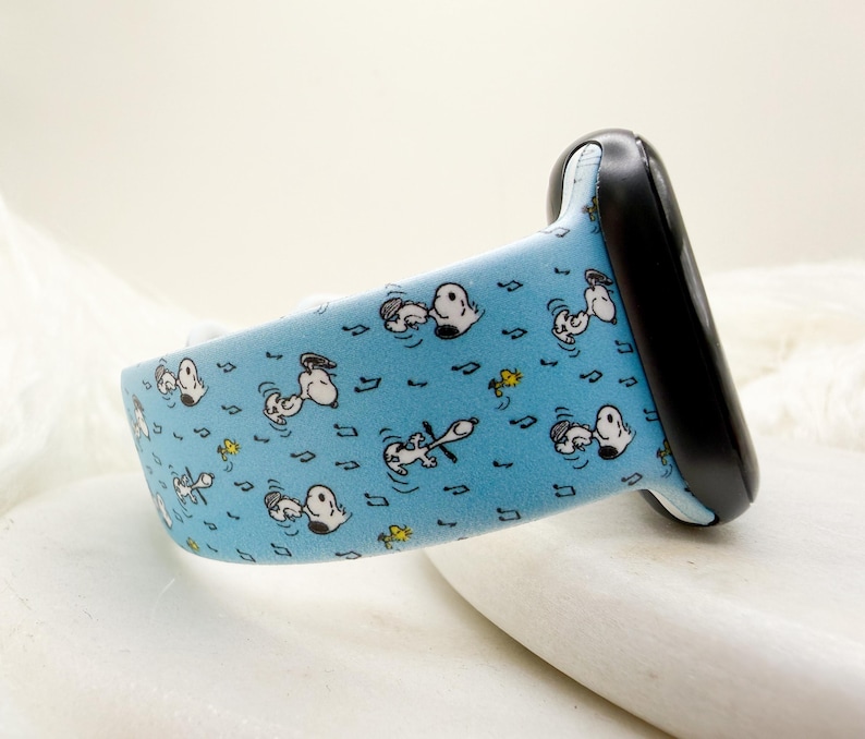Dancing Dog Watch Band compatible with Apple Watch Fitbit Samsung image 1