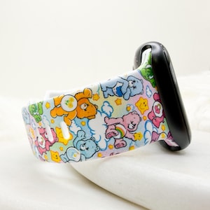 Caring Bear Watch Band compatible with Apple Watch Fitbit Samsung image 1