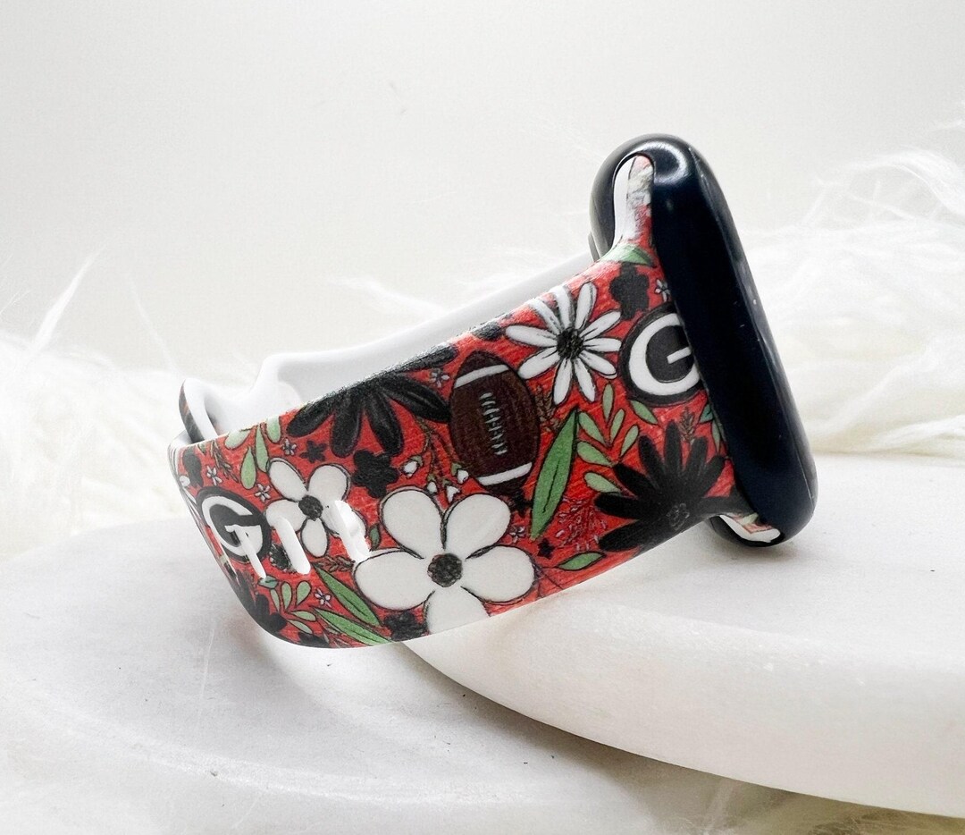 Georgia Football Watch Band Compatible With Apple Watch Fitbit Samsung ...