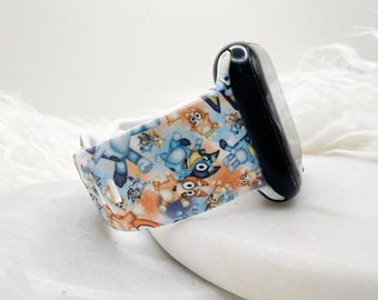 Kids TV Show Watch Band compatible with Apple Watch Fitbit Samsung