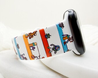 Toy Watch Band compatible with Apple Watch Fitbit Samsung