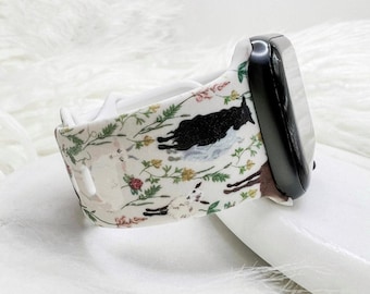 Goat Watch Band compatible with Apple Watch Fitbit Samsung