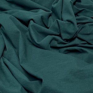 Tecido de malha jersey de algodão e elastano ultra macio com elasticidade em 4 direções, vendido por metro, 200 g/m², para body modelador. Cor natural. Hunter