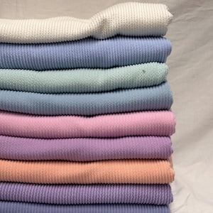 NEW COLORS! Texture Street  Rib Wave Knit Spandex Fabric By The Yard Urban Rib Cable Knit Spandex Texture Knit #3
