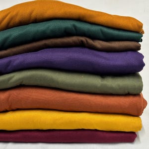 DBP Fabric Double Brushed Poly Fabric by the Yard DBP Jersey Stretchy Soft Polyester Stretch Fabric 1 Yard Solid #5