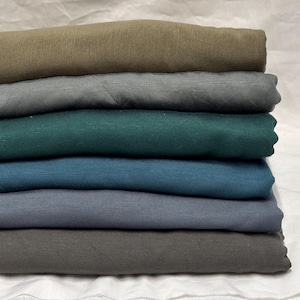 New Colors! 4-Way Stretch Bamboo Fabric| Soft Bamboo Spandex | Fabric By The Yard | For Dresses, Cardigans and Blouses | Olive Green Color
