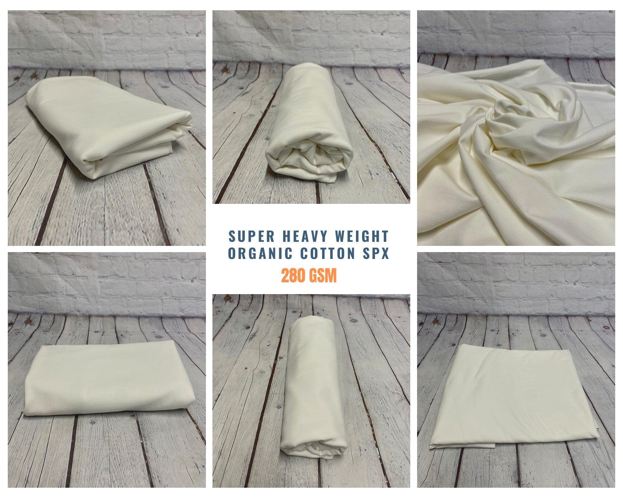 Hemp Organic Cotton Spandex Ribbing - 280 gsm - Natural Hemp Organic Cotton Spandex Ribbing - 280 gsm - Natural