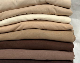 4-Way Stretch Soft Cotton Spandex Fabric Jersey Knit | Bestseller | Fabric By The Yard |