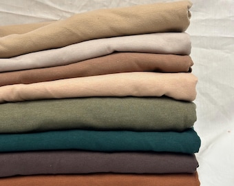 Ultra Soft 4 Way Stretch Cotton Spandex Jersey Knit Fabric By The Yard 200GSM Bodycon Bodysuit ShapeWear Natural