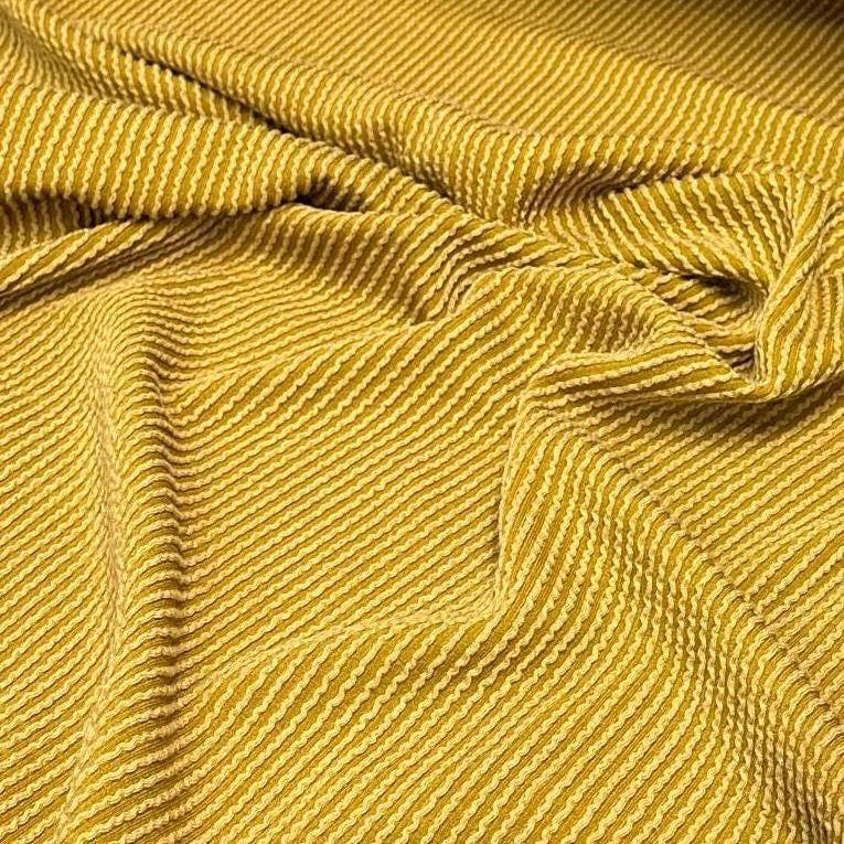 NEW COLORS! Texture Street Rib Wave Knit Spandex Fabric by the Yard ...