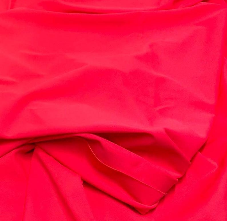 Nylon Spandex Tricot Solid Swimwear Activewear Fabric by the Yard Neon ...