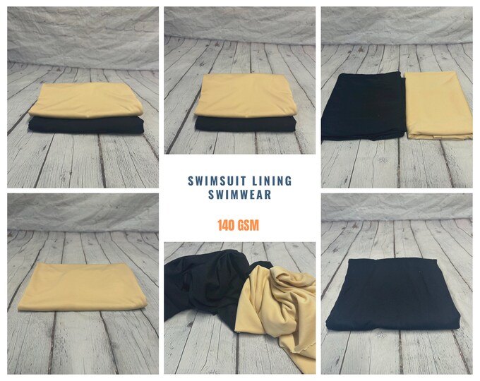 Pale Nude Swimsuit Lining Fabric by the Yard Etsy