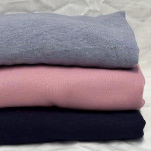 Leichtes gebürstetes French Terry Fleece