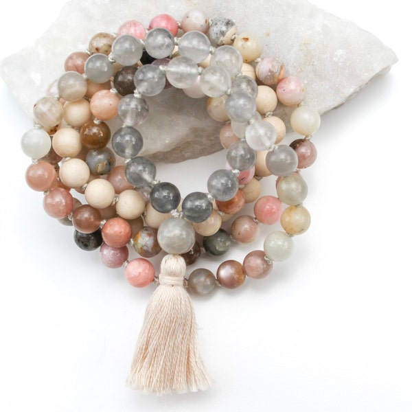 the STRENGTH WITHIN mala - look within, find balance, and strengthen your connection to your inner self and individuality