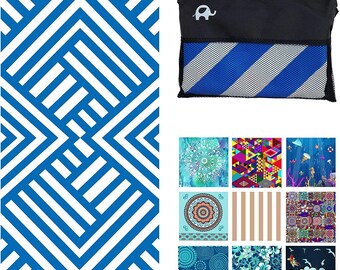 - WOW OCEAN 72x72 Microfiber Beach Towel Oversized 183cmx183cm
