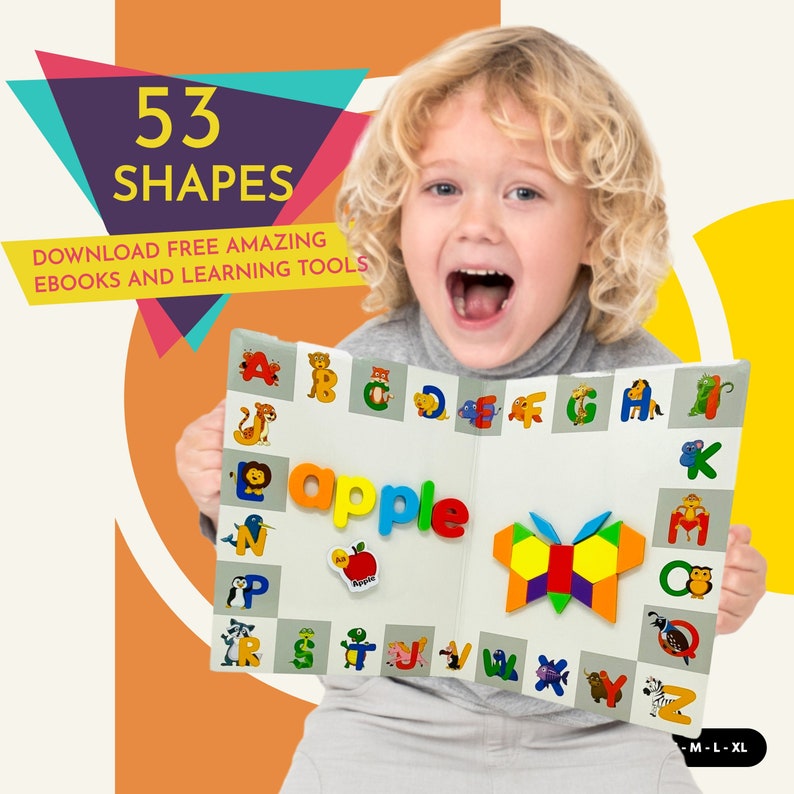 210pcs Letters Numbers Picture and Shapes Etsy