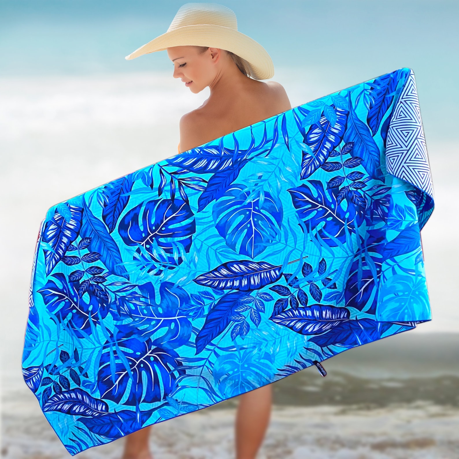 Microfiber beach towel