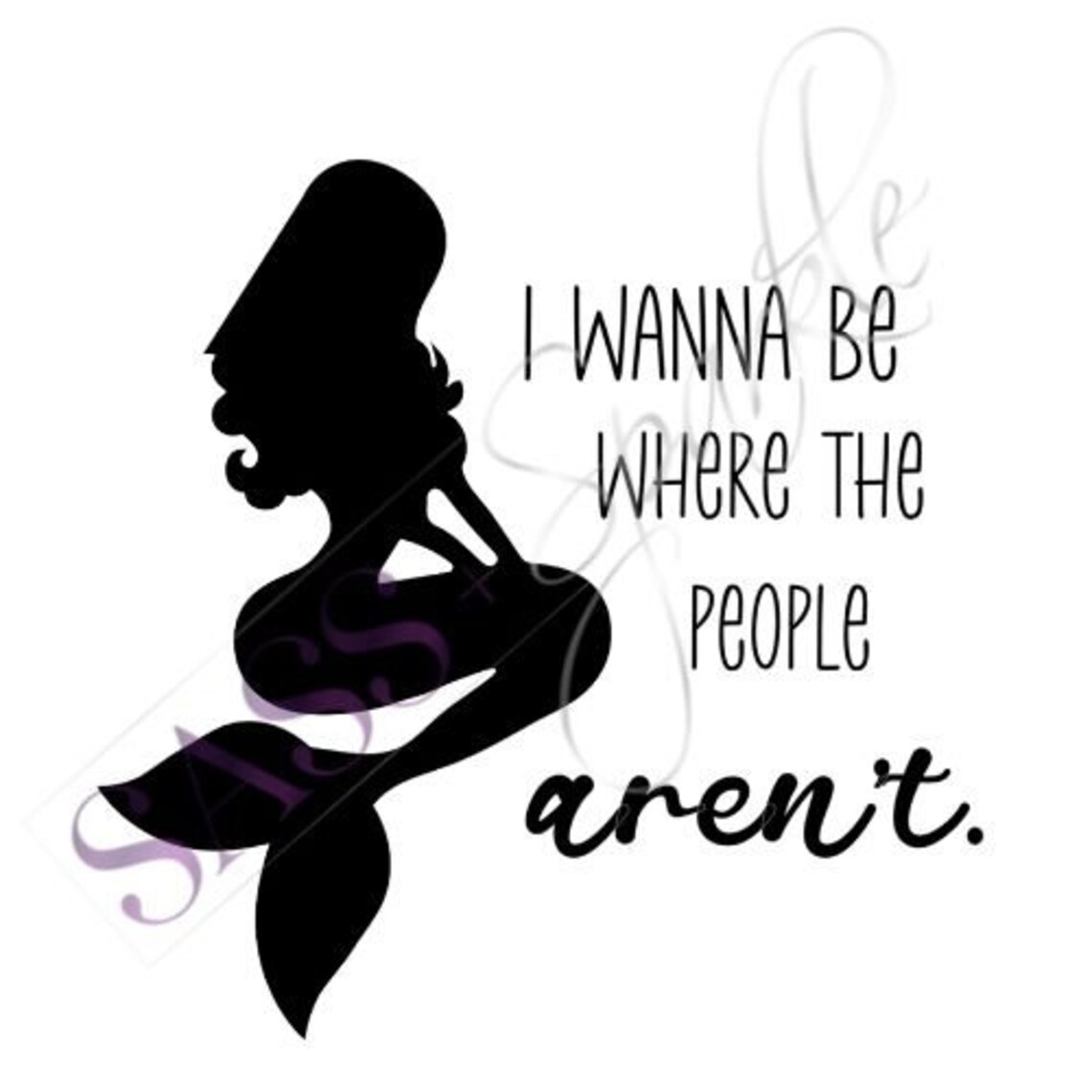 Dauocie Women's Funny Graphic T-Shirt – 'I Wanna Be Where The People Aren't' Letter Print, Short Sleeve Tee - View #7