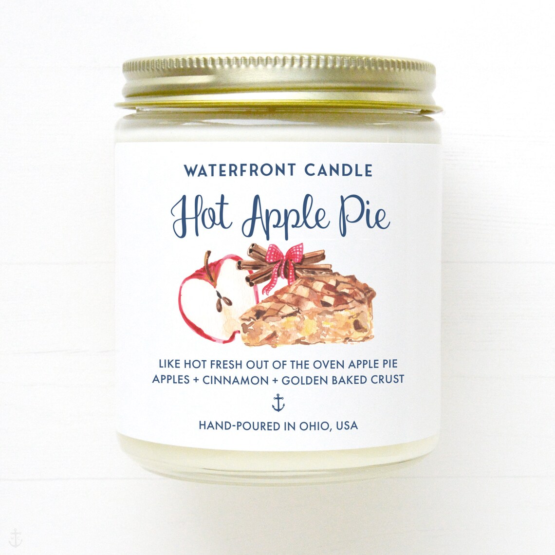 Apple Pie Candle, Apple Pie Scented Candle, Fall Candle, Thanksgiving