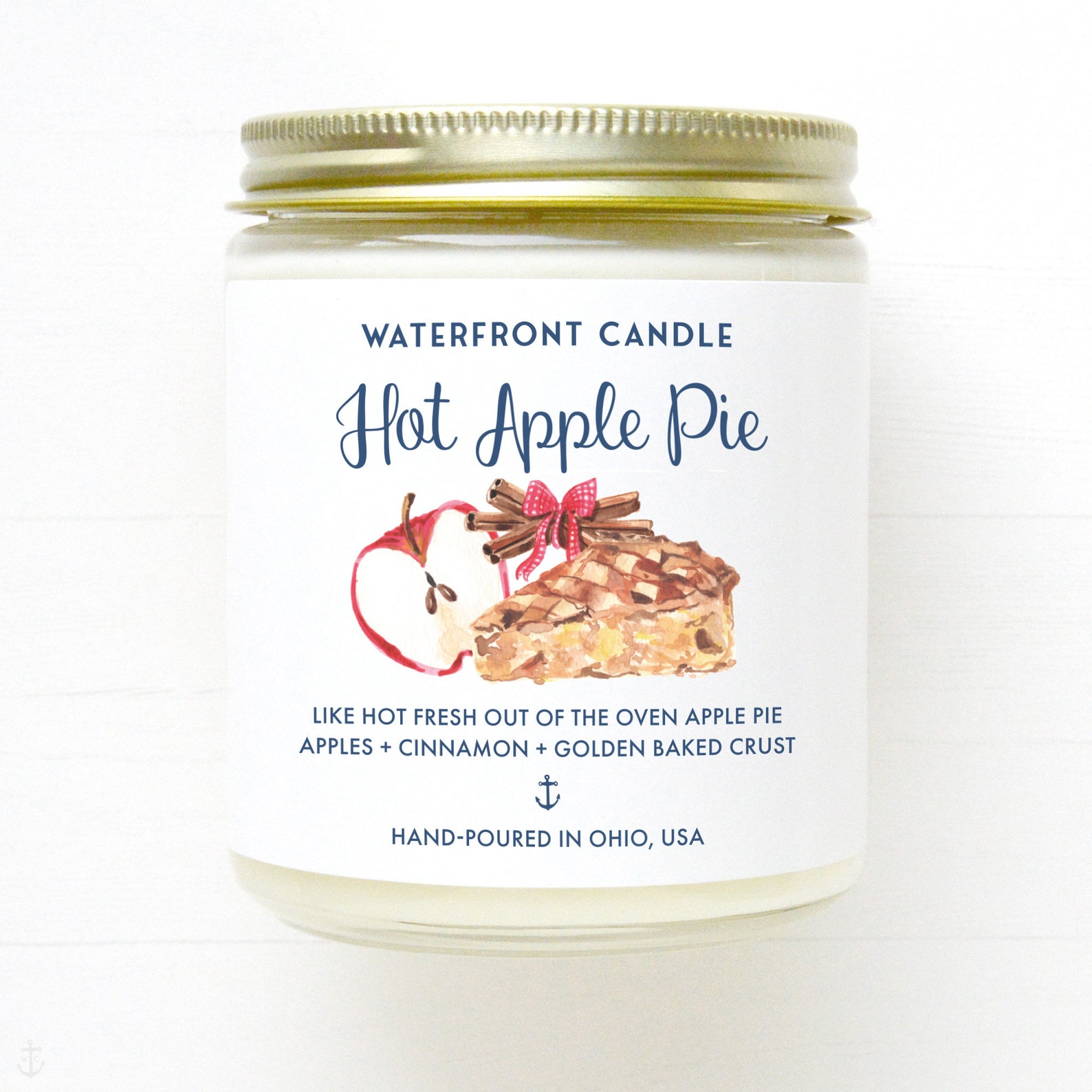 Apple Pie Candle, Apple Pie Scented Candle, Fall Candle, Thanksgiving