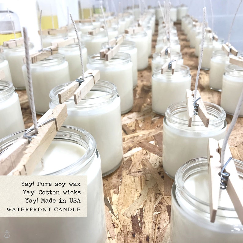 If There's A Will There's A Wave Candle Nautical Candle Encouraging Soy