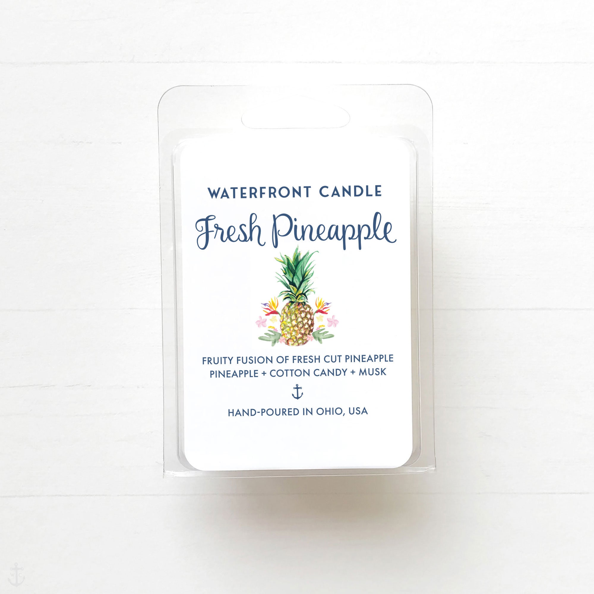 Pineapple Scented Candle Pineapple Candle Fruity Candle Etsy