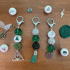 Snake House Wizard Keychain