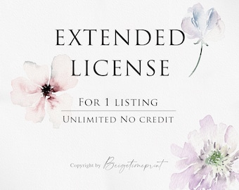 Commercial License 1 listing Unlimited with NO CREDIT