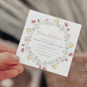 Pastel Wildflower Clipart, Watercolor Floral Bouquets, Spring Wedding Flowers PNG, Wildflower Clipart, Spring Wildflower, Spring flower PNG image 11