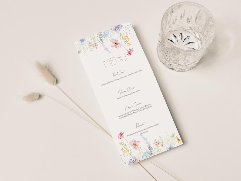 Pastel Wildflower Clipart, Watercolor Floral Bouquets, Spring Wedding Flowers PNG, Wildflower Clipart, Spring Wildflower, Spring flower PNG image 8