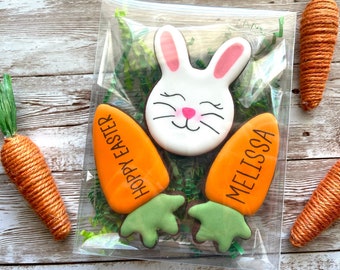Easter Bunny Sugar Cookie Set | Personalize, Easter Bunny, Gift