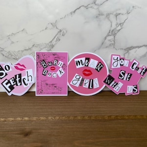 Mean girls stickers  Adesivos imprimíveis gratuitos, Adesivos