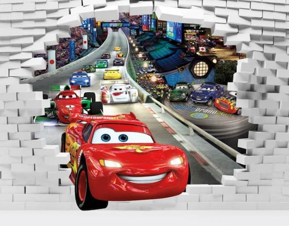 カーズ ライトニング・マックィーン ウォールデコ / 剥がせる