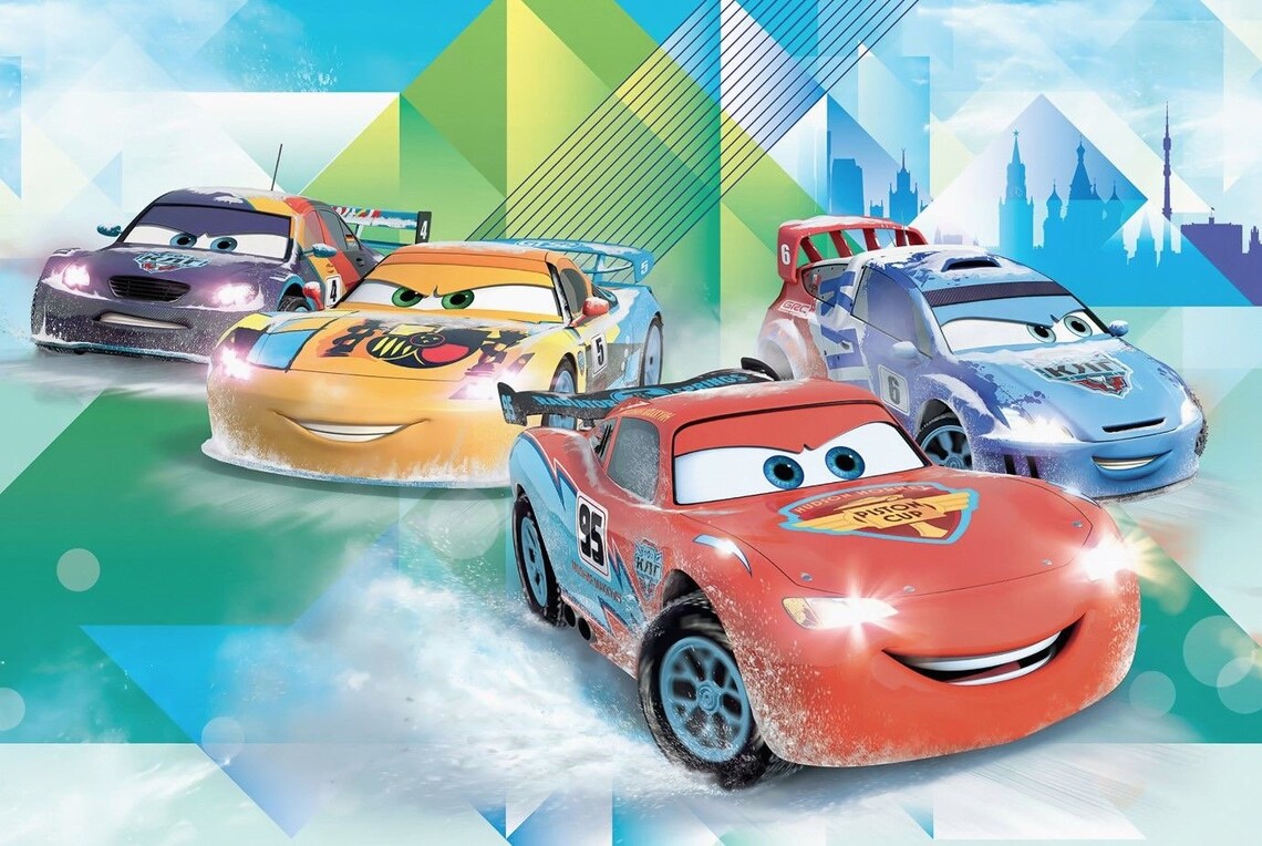 Cars Lightning Mcqueen Wall Decor / Removable Wallpapers - Etsy