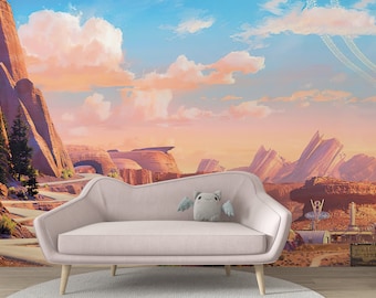 Wallpapers Cars Paintings on Walls Cars Walls Kids Room Print for Boys Custom Art
