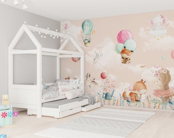 Girls Room Wallpaper - Etsy Girls Room Wallpaper - Etsy