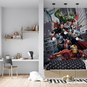 Boy Nursery Wallpapers  Prints Wall Decal  Wall Decor  Wall Art  Boys Bedroom, Decor Newborn Room