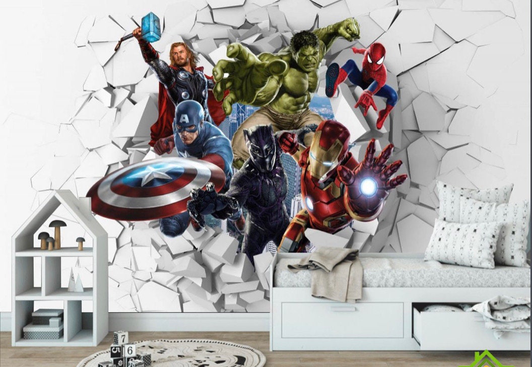 Maachis Stickers Marvel Stickers for Laptop Mobile Scrapbook Art n Craft  -Pack of 6, Iron Man, Hulk, Spiderman, Black Widow : : Computers &  Accessories