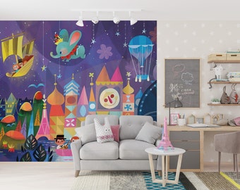Wallpaper for children's room, Wall decor, Boy's bedroom,