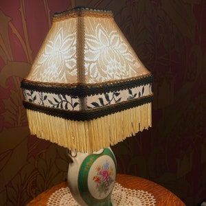Luck of the Irish Lampshade and Ceramic Base