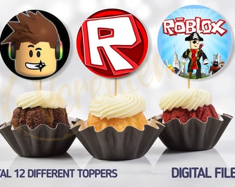 Roblox Cupcake Etsy - roblox cocomelon cake